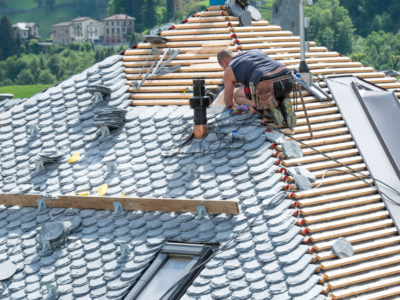 New slate roof - Roofing Contractor London & Surrey