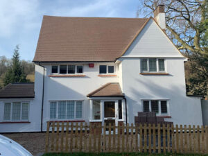 Replacing old roof in Surrey - New Roof Complete